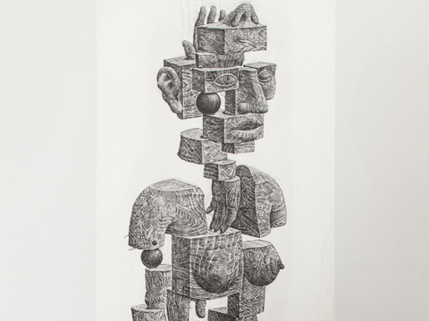 Tomiyuki Sakuta, Obra,Playing with blocks , Arte Hoy, Galería
