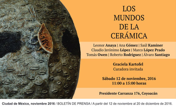 exposiciones Anteriores, Los mundos de la cerámica, Leonor Anaya