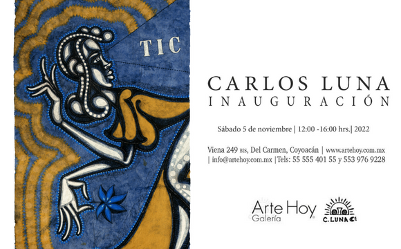 exposiciones Anteriores, Pintura - Gráfica - Escultura - Cerámica - Textil, Carlos Luna 