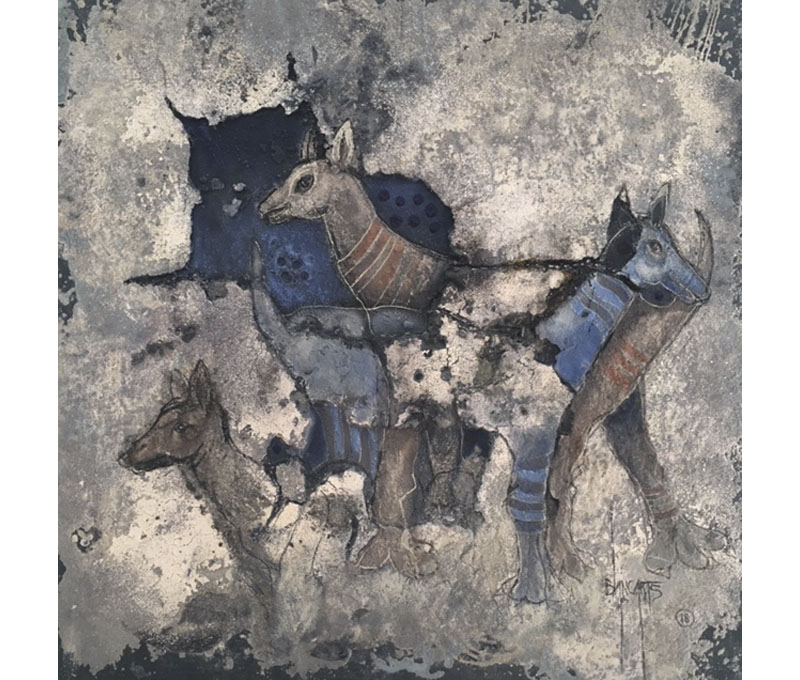 Álvaro Blancarte, Obra, Cueva azul, Arte Hoy, Galería
